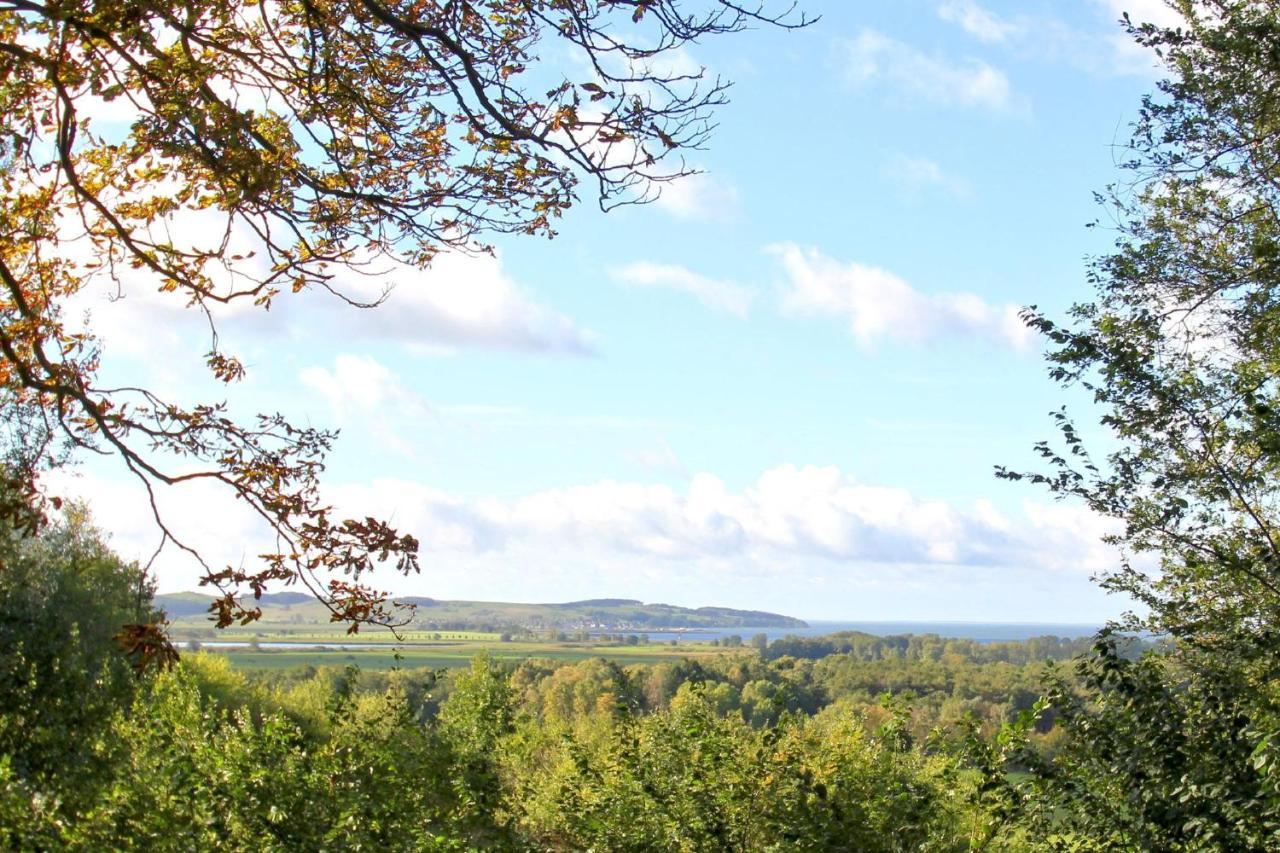 Haus Blick zur See FeWo 11 Gartennutzung, Meerblick, Sauna- und Schwimmbadnutzung im AHOI Sellin Goehren  Exterior foto