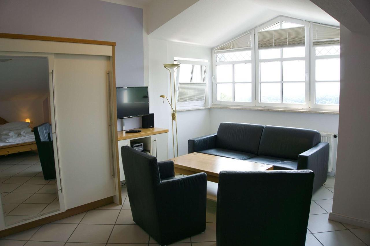 Haus Blick zur See FeWo 11 Gartennutzung, Meerblick, Sauna- und Schwimmbadnutzung im AHOI Sellin Goehren  Exterior foto