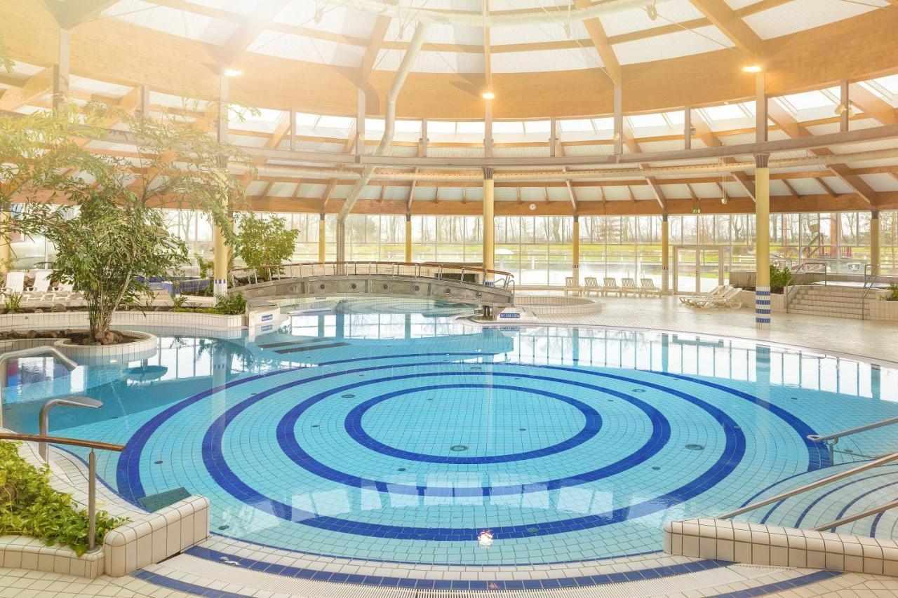 Haus Blick zur See FeWo 11 Gartennutzung, Meerblick, Sauna- und Schwimmbadnutzung im AHOI Sellin Goehren  Exterior foto