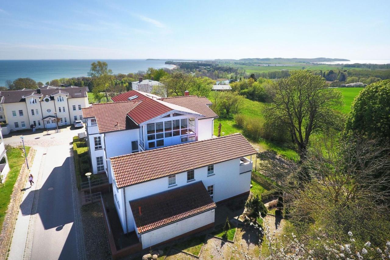 Haus Blick zur See FeWo 11 Gartennutzung, Meerblick, Sauna- und Schwimmbadnutzung im AHOI Sellin Goehren  Exterior foto